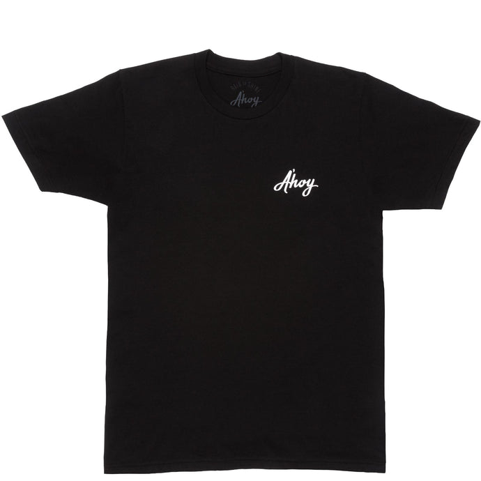 A'hoy Small Logo T-Shirt Black